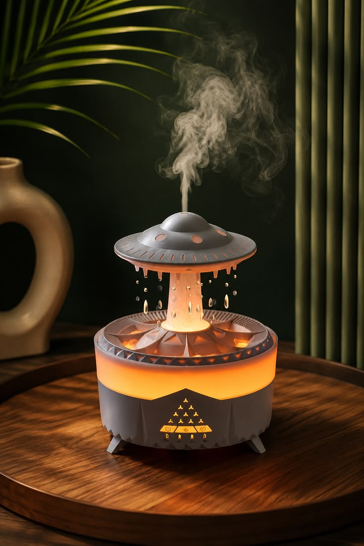 UFO Rain Drop Aroma Humidifier
