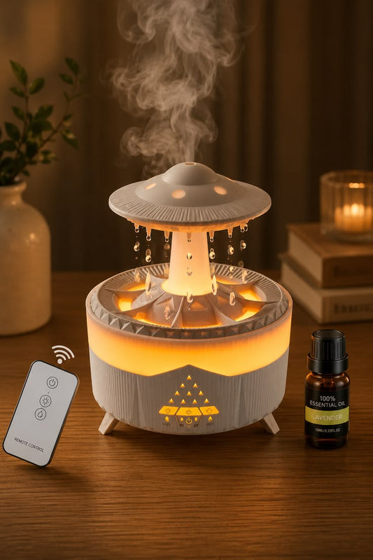 UFO Rain Drop Aroma Humidifier