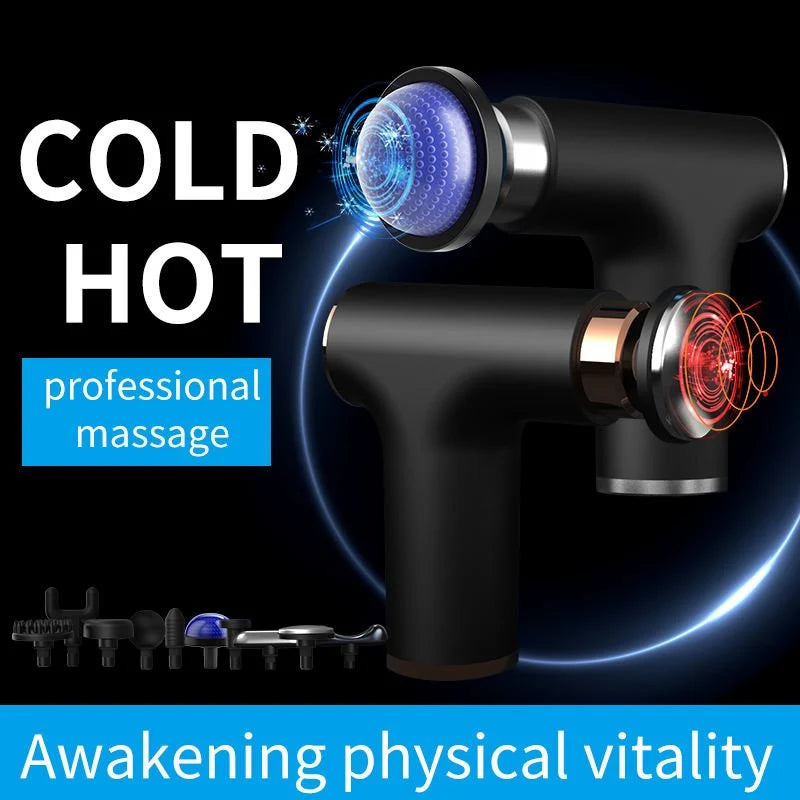 FH-820 Muscle Massage Gun with 4 Massage Heads