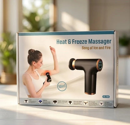 FH-820 Muscle Massage Gun with 4 Massage Heads