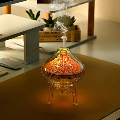Color-Changing Volcano Lamp Humidifier
