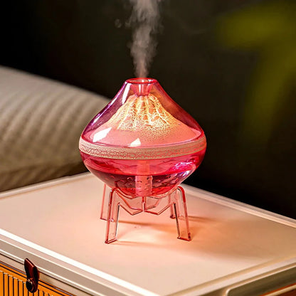 Color-Changing Volcano Lamp Humidifier