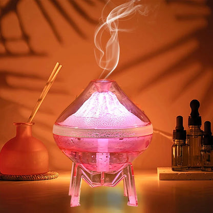Color-Changing Volcano Lamp Humidifier